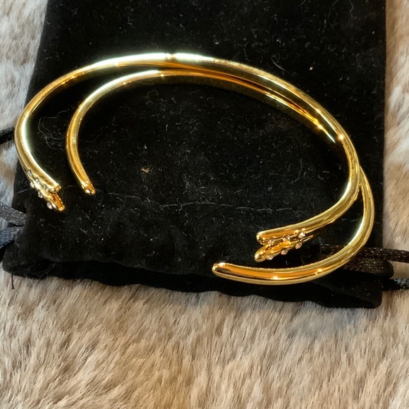 MICHELLE CAMPBELL gold talon bracelet set - Picture 5 of 13